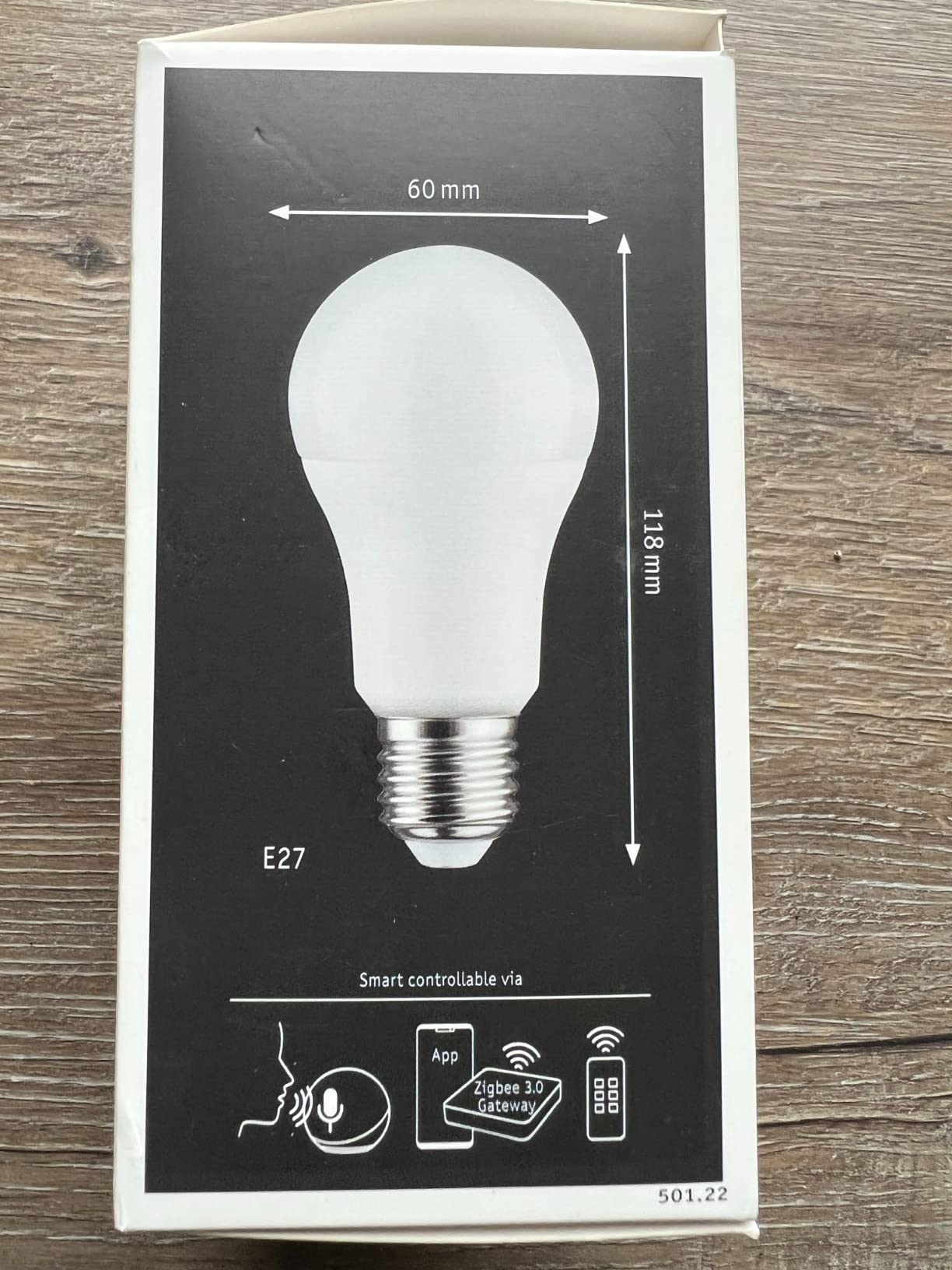 Paulmann LED Zigbee E27 9W 820lm 2700K Matt dimmbar Smart