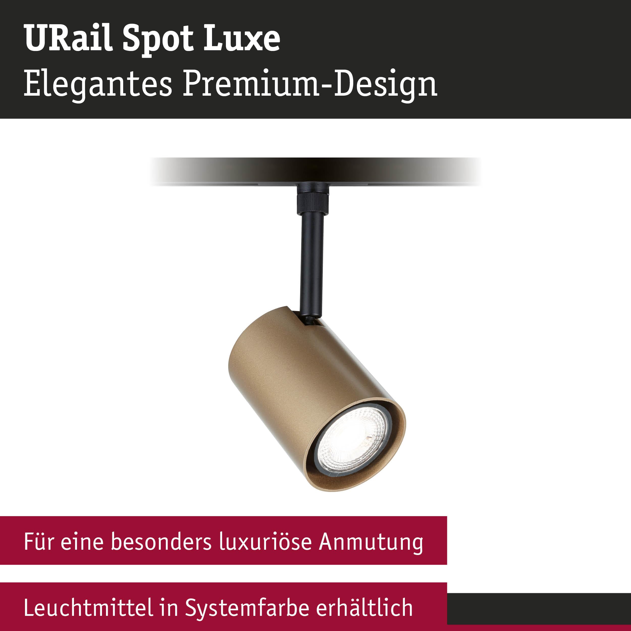 Paulmann URail Luxe 94917 Spot Gold GU10