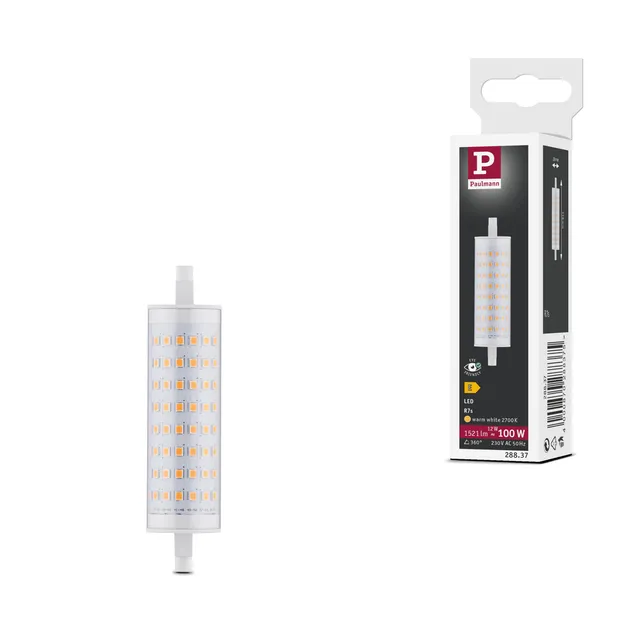 Paulmann LED-Stab R7s 12 W 1521 lm warmweiß klar