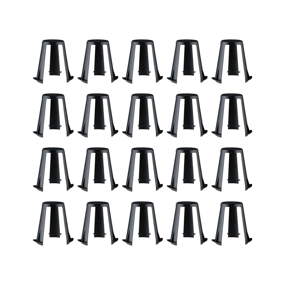 Paulmann 92402 Abstandshalter Einbauspot 20er-Set schwarz