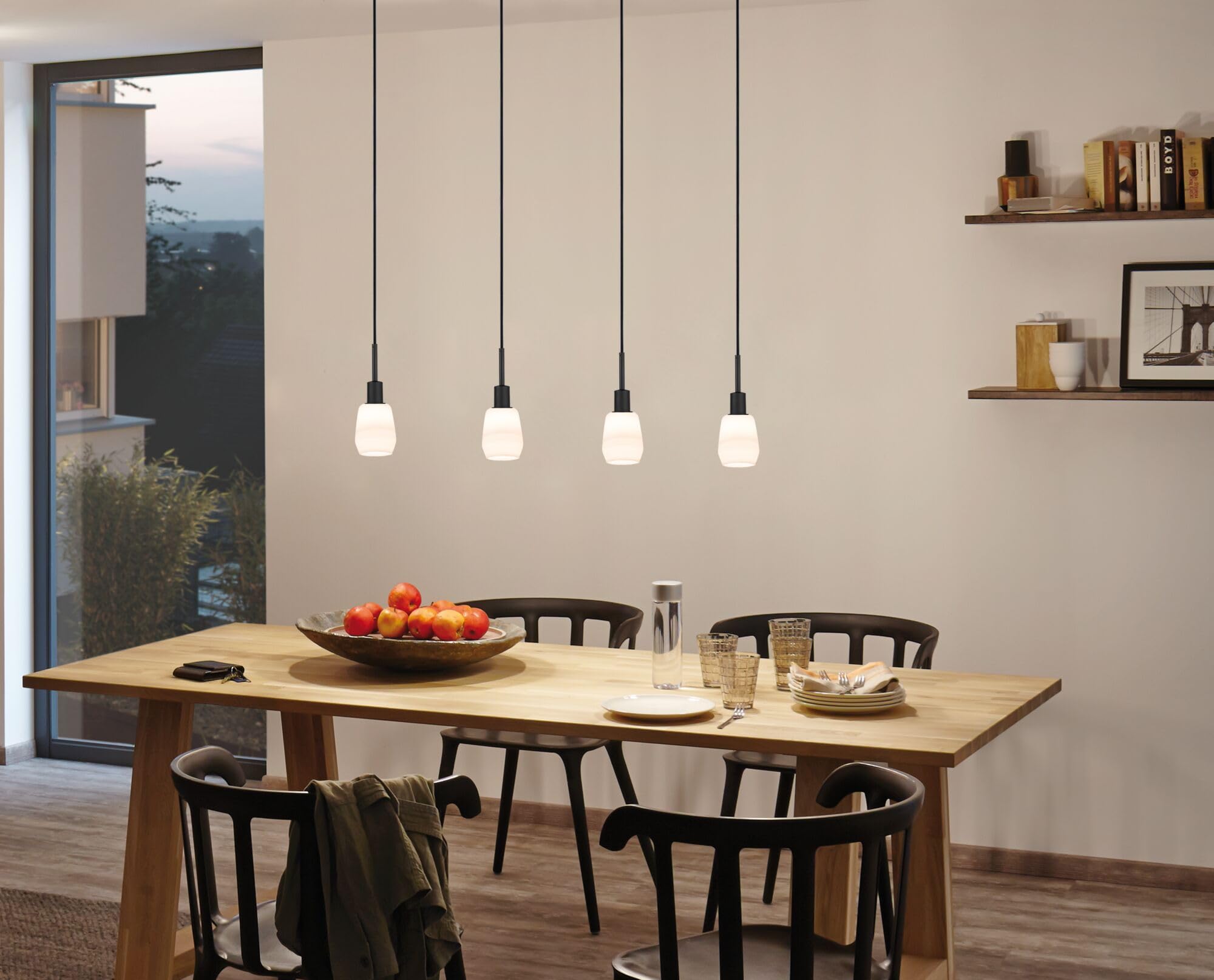Paulmann 96912 URail Pendelleuchte E14 schwarz dimmbar