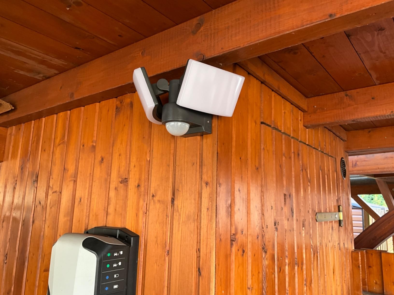 MATO Doppel LED Strahler 40W Außenstrahler Anthrazit 3200 Lumen