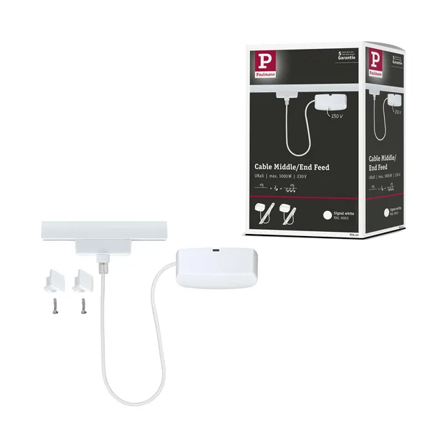 Paulmann URail 95644 Einspeisung Kabel 1m signalweiß
