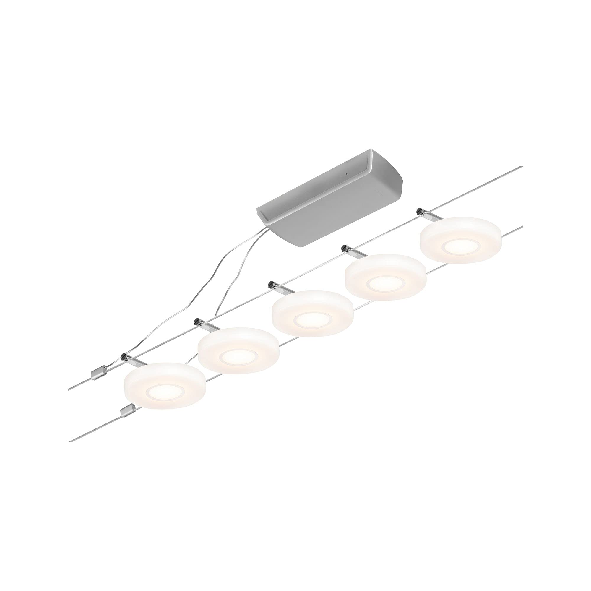 Paulmann Wire DiscLED Seilsystem 5x4,5W Chrom
