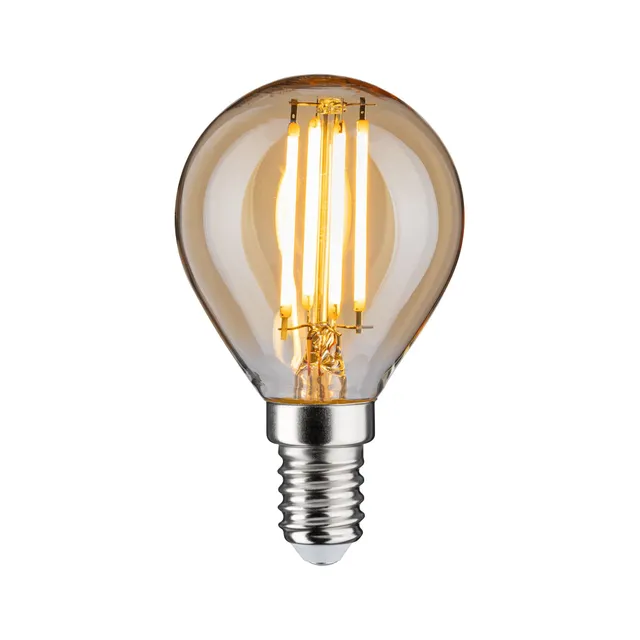 Paulmann 28712 LED Filament Lampe E14 einzeln Goldlicht 2500K