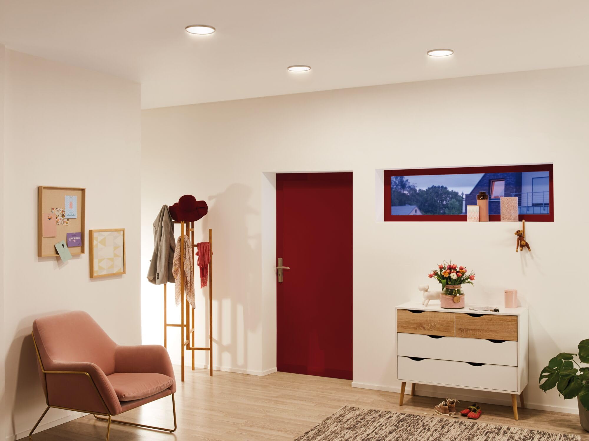 Paulmann 3725 LED-Einbauleuchte Ø116mm weiß matt 3000K