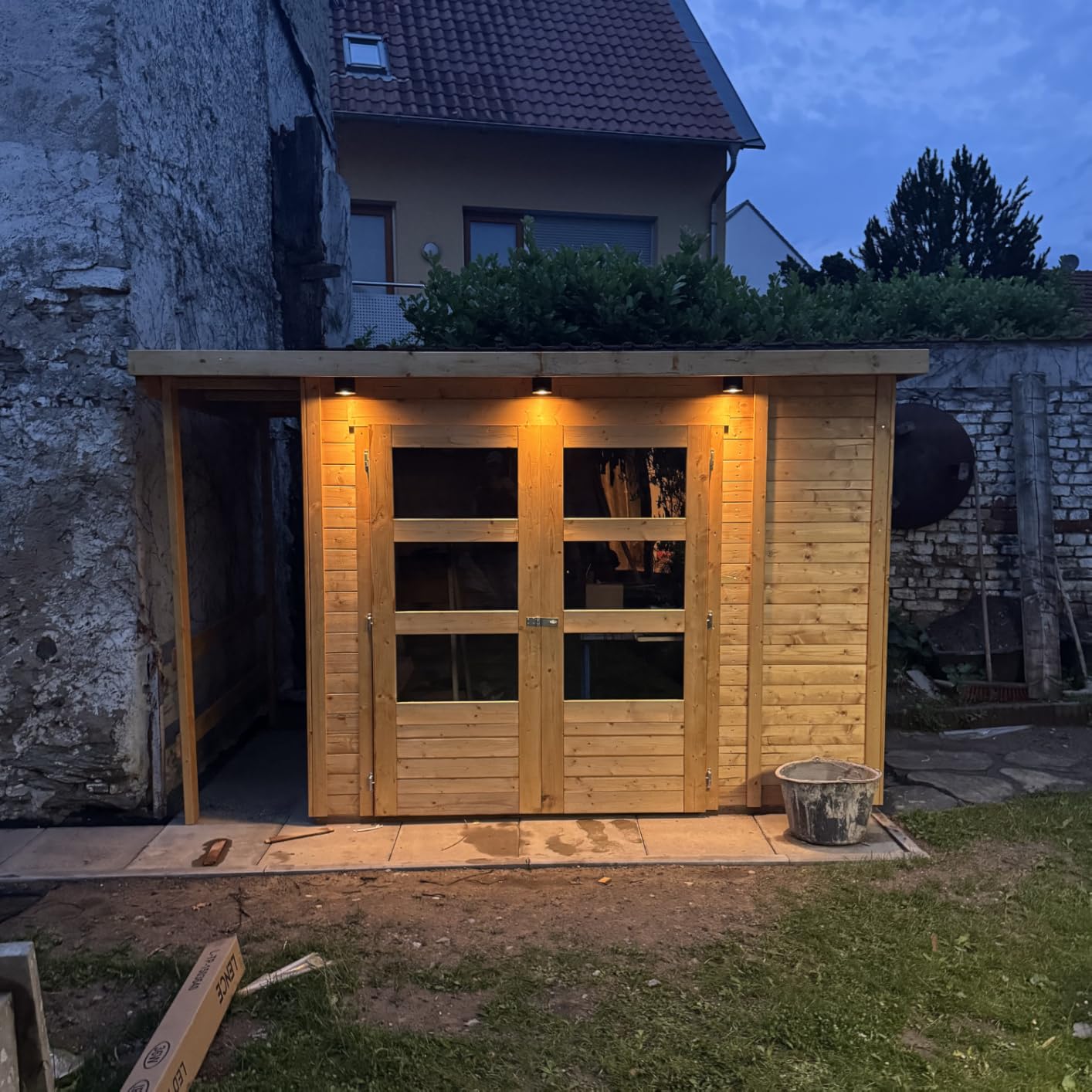 MATO Aufbauspot GU10 Strahler weiß 3er schwenkbar 80mm