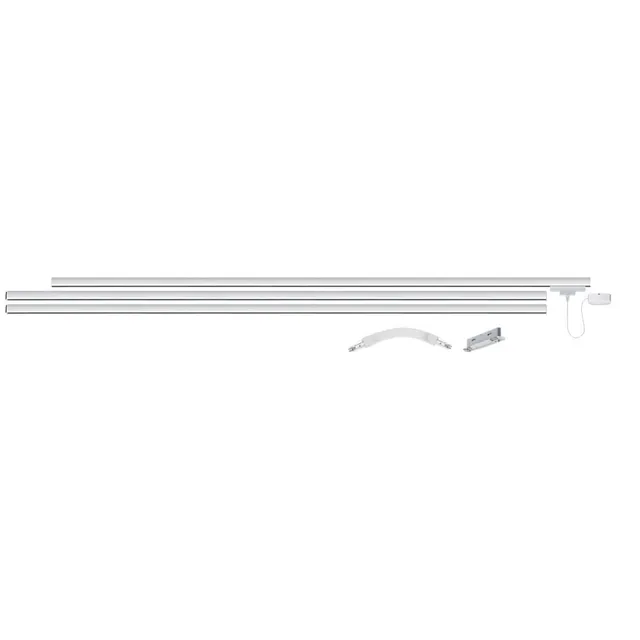 Paulmann URail Basis Set 3x1m Schienensystem Weiß Matt 1000W