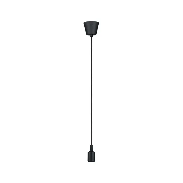 Paulmann 50342 Pendelfassung Pendelleuchte E27 Schwarz