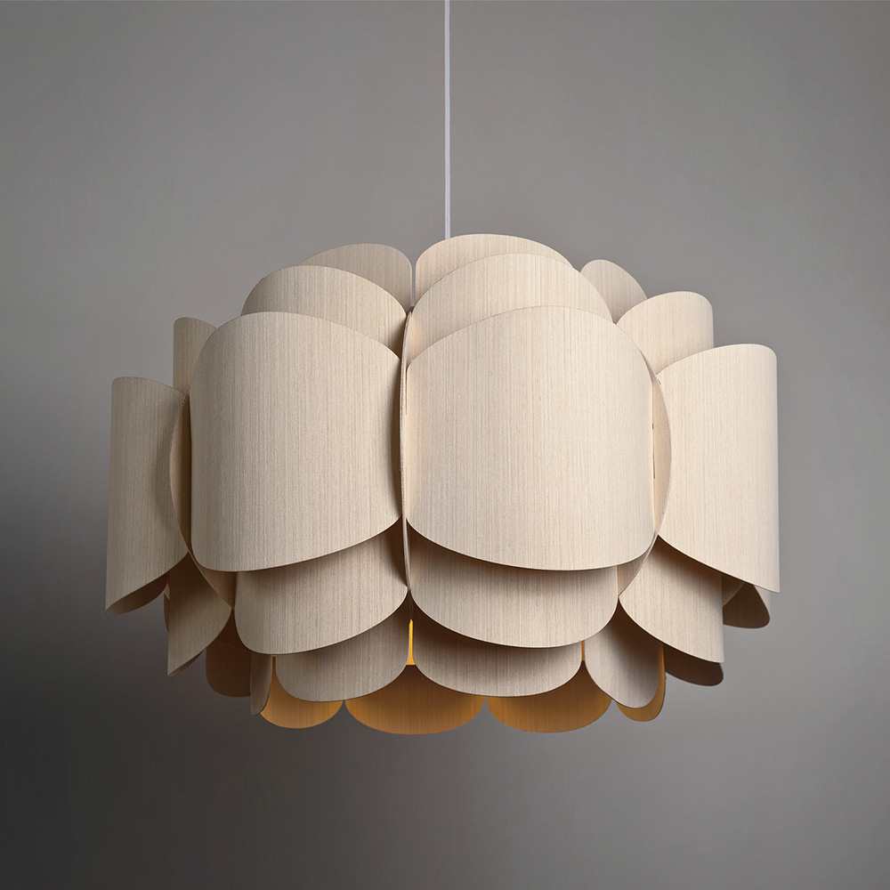 Bruck Bella Pendelleuchte Holz UV-beständig