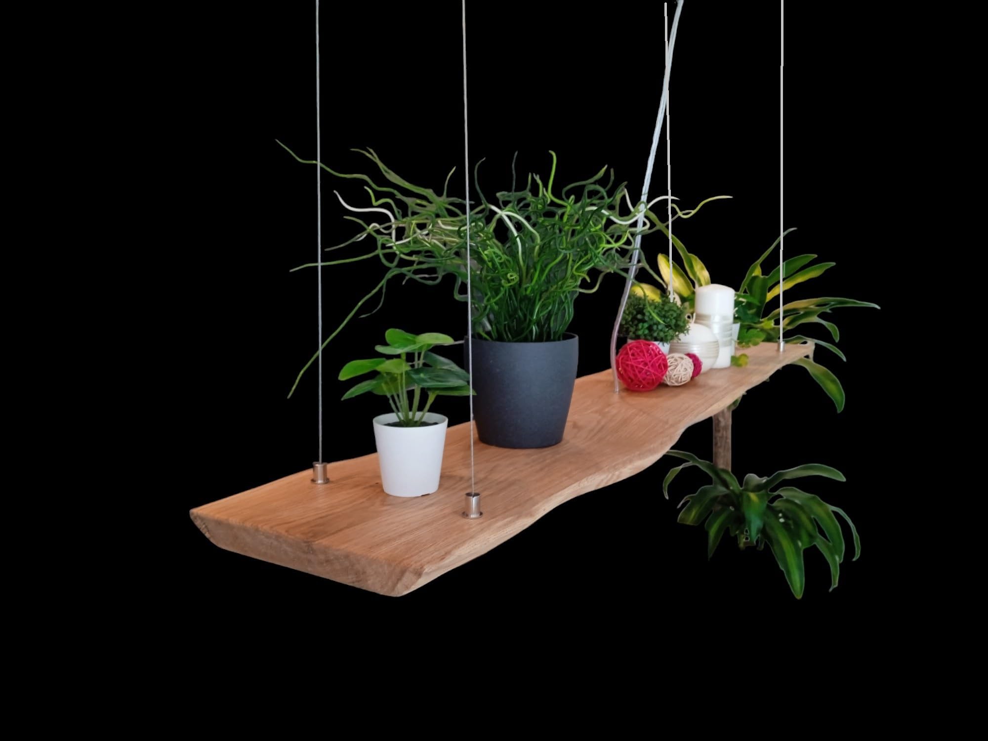 FRIESENLICHT Aria Hängelampe Holz 120cm dimmbar