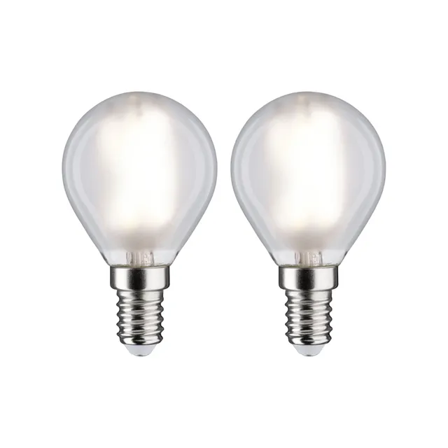 Paulmann 28919 LED Tropfenlampe E14 2er-Set matt 4000K