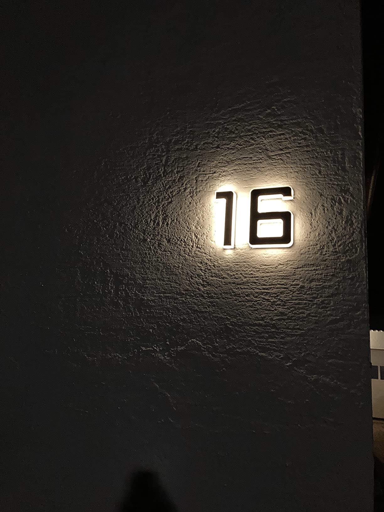 Paulmann LED Solar Hausnummer 1 IP44 Schwarz warmweiß