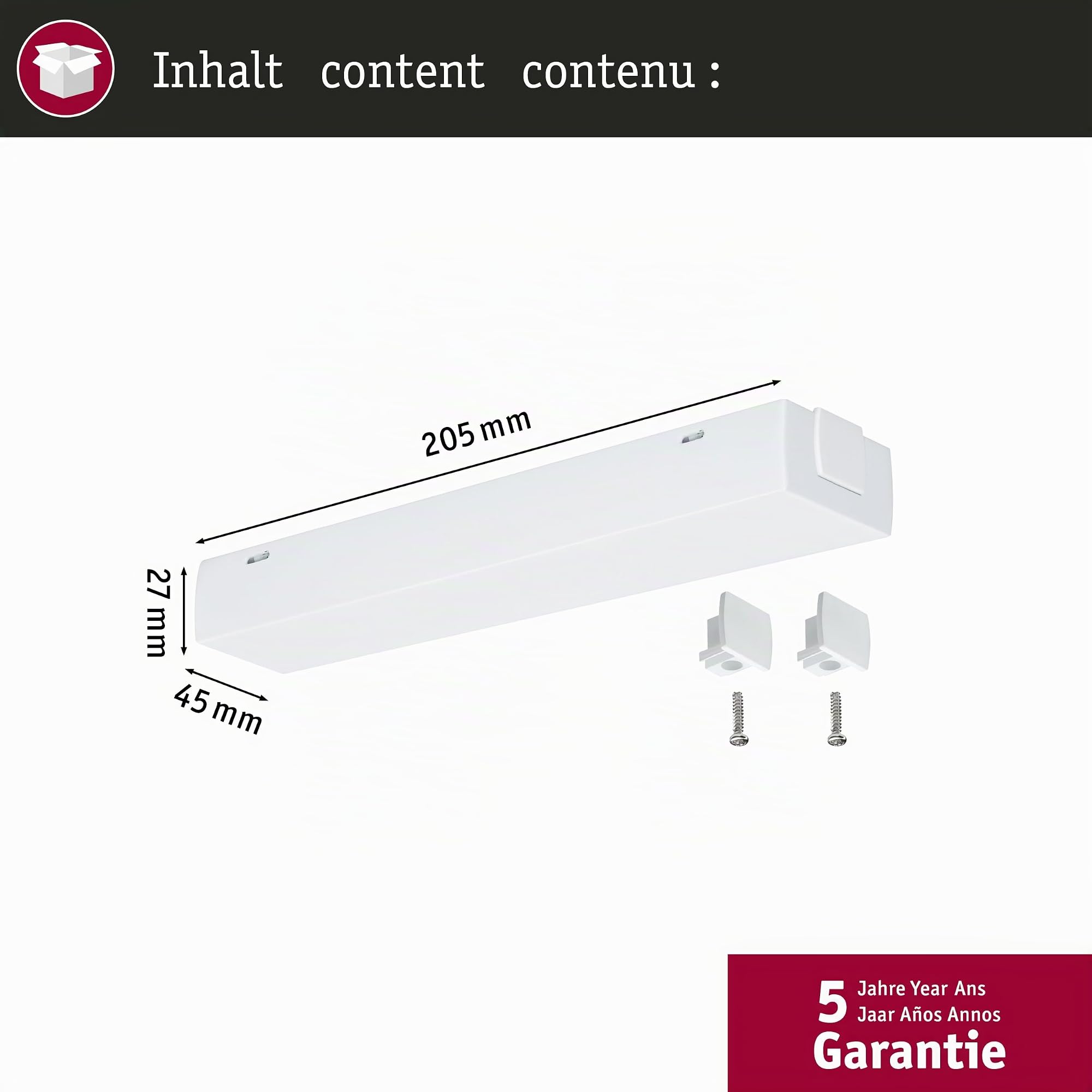 Paulmann URail Light&Easy Mitteleinspeisung max. 1000W