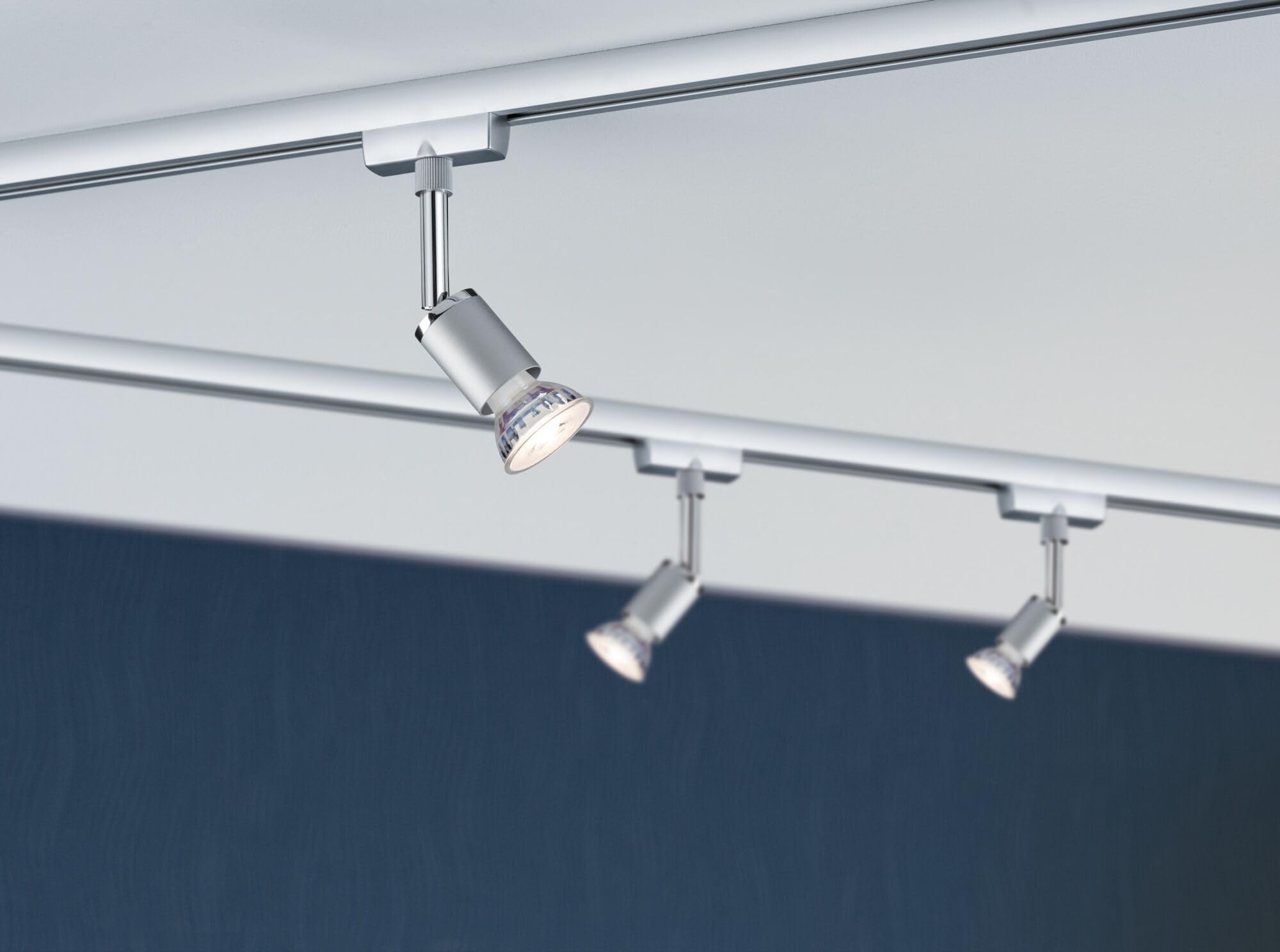 Paulmann URail Set Pure II 1m 3xGU10 Chrom matt
