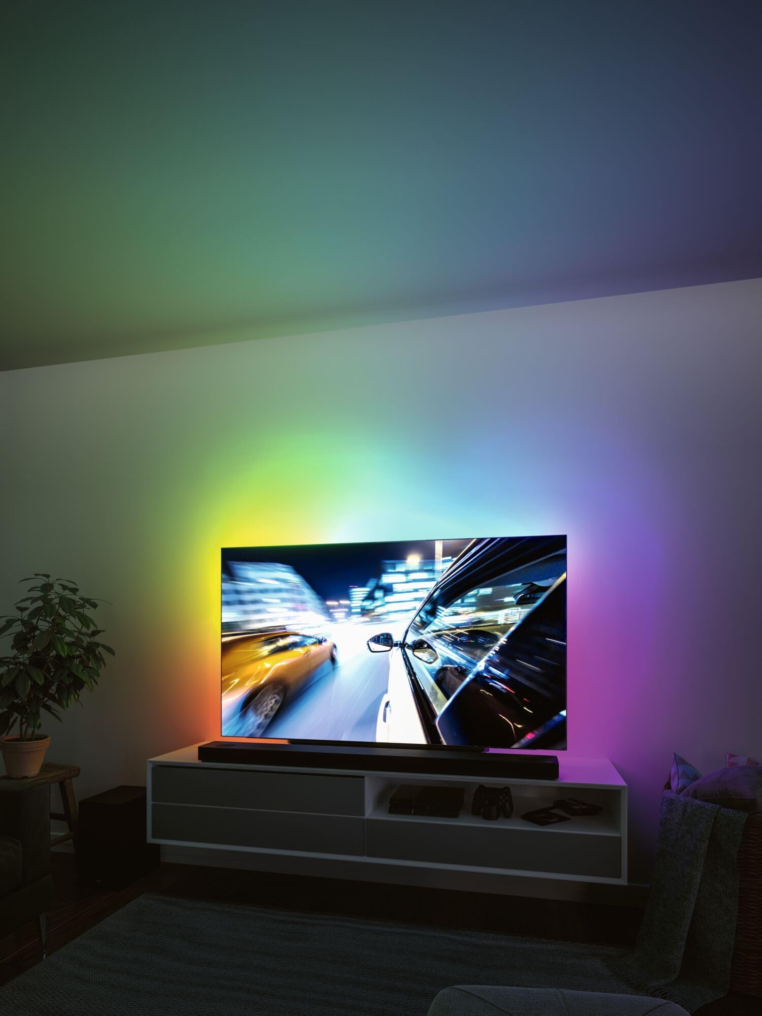 Paulmann 78881 Dynamic Rainbow LED-Stripe 2,4m RGB 65 Zoll