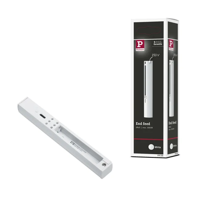 Paulmann URail Endeinspeisung Light&Easy weiß