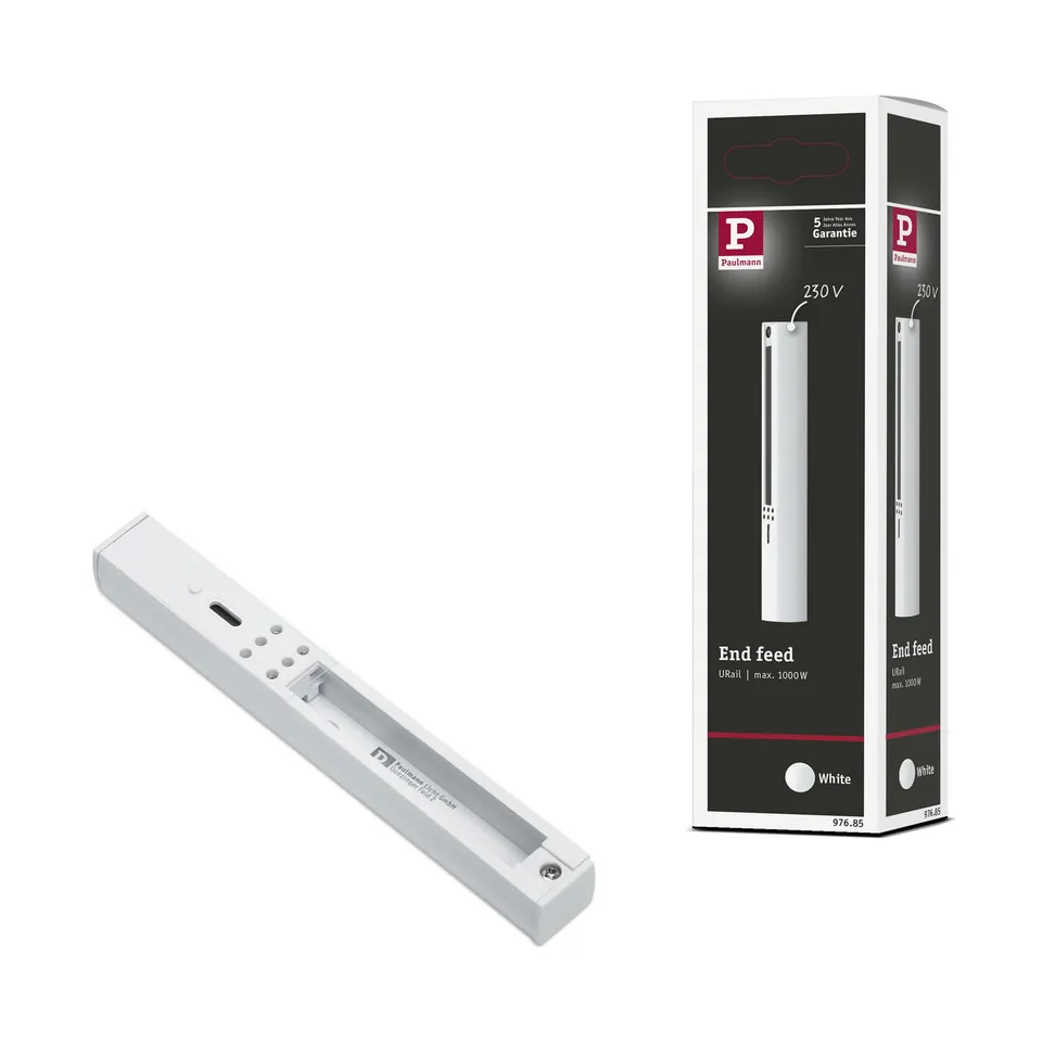 Paulmann URail Endeinspeisung Light&Easy weiß