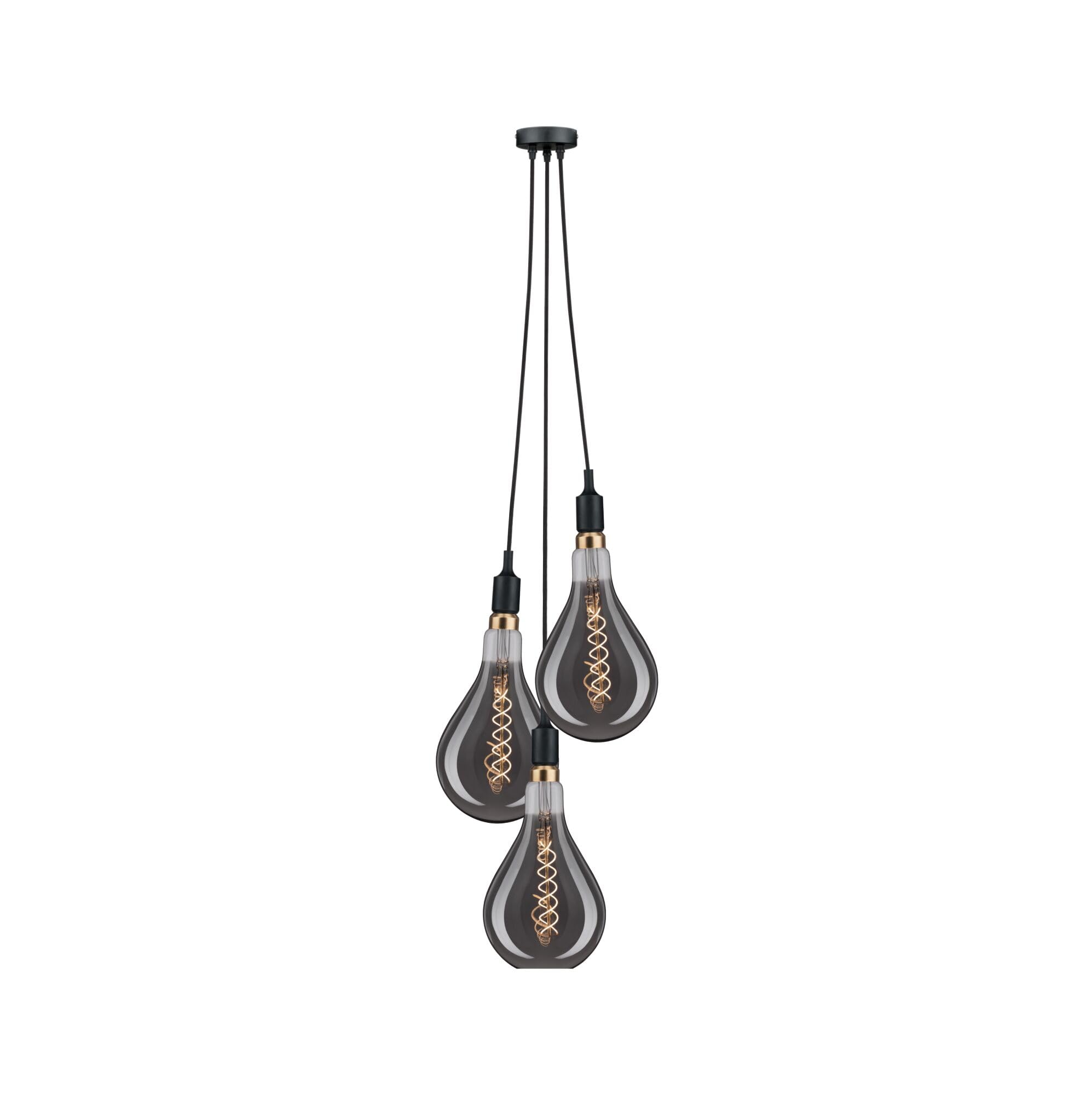 Paulmann 1879 28595 BigDrop LED-Lampe E27 Rauchglas dimmbar