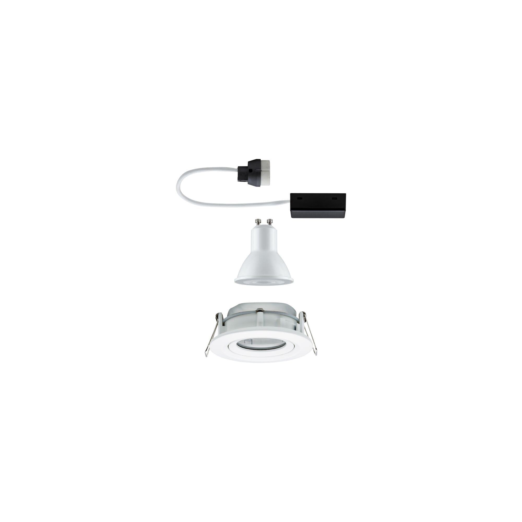 Paulmann Premium Einbaustrahler IP65 schwenkbar Weiß GU10