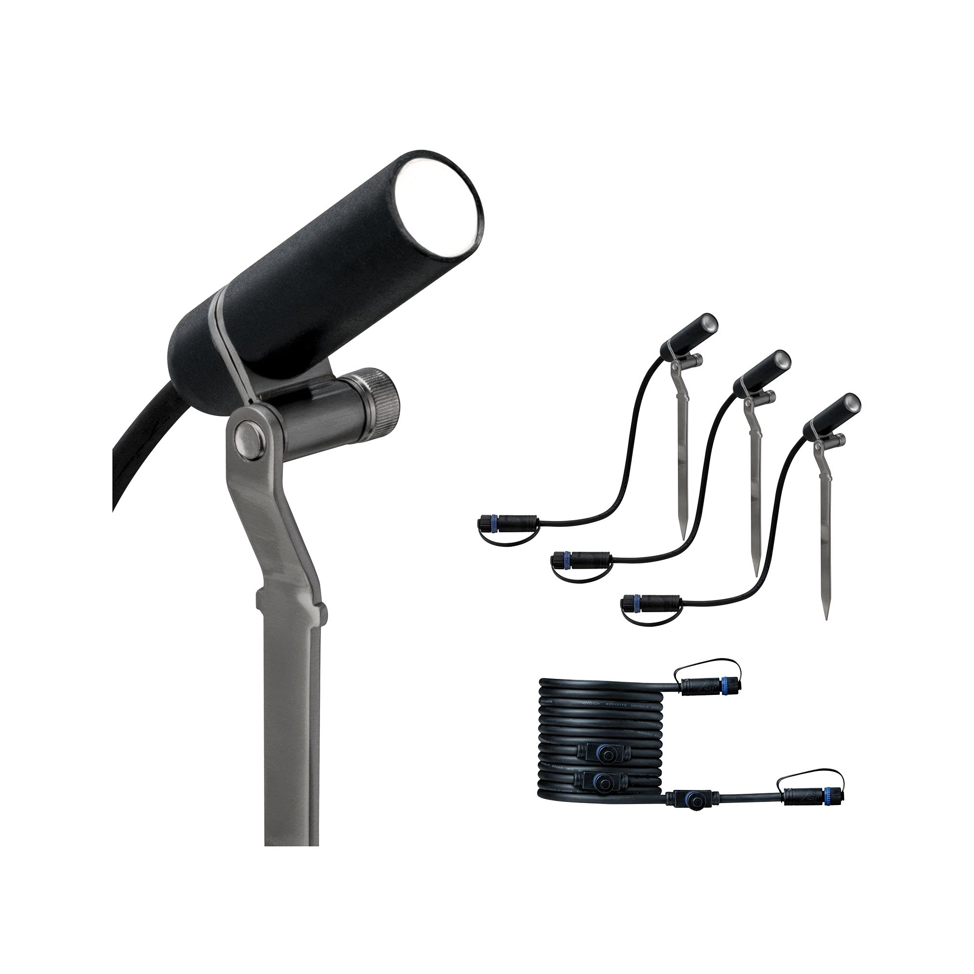 Paulmann Plug&Shine Plantini Spot 3000K anthrazit Ergänzung