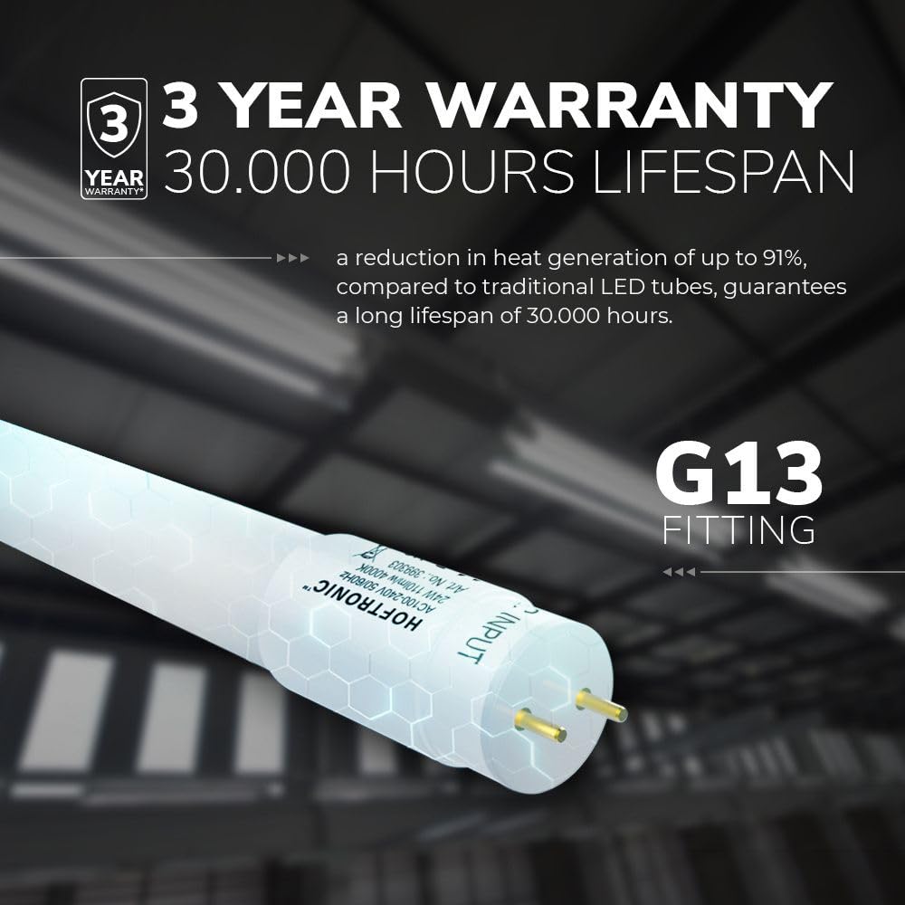 Hoftronic LED Feuchtraumleuchte 150cm 4000K 24W