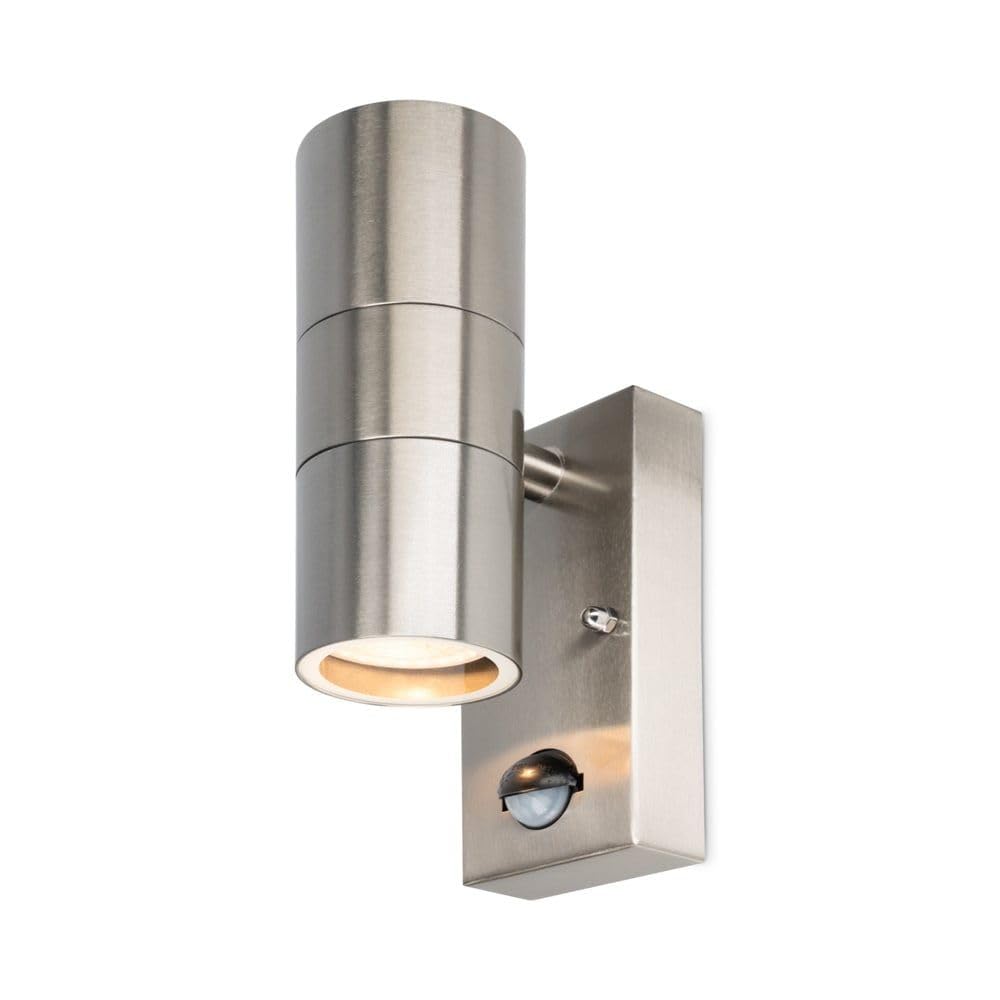 Hoftronic Up Down Wandleuchte Edelstahl 2700K Sensor