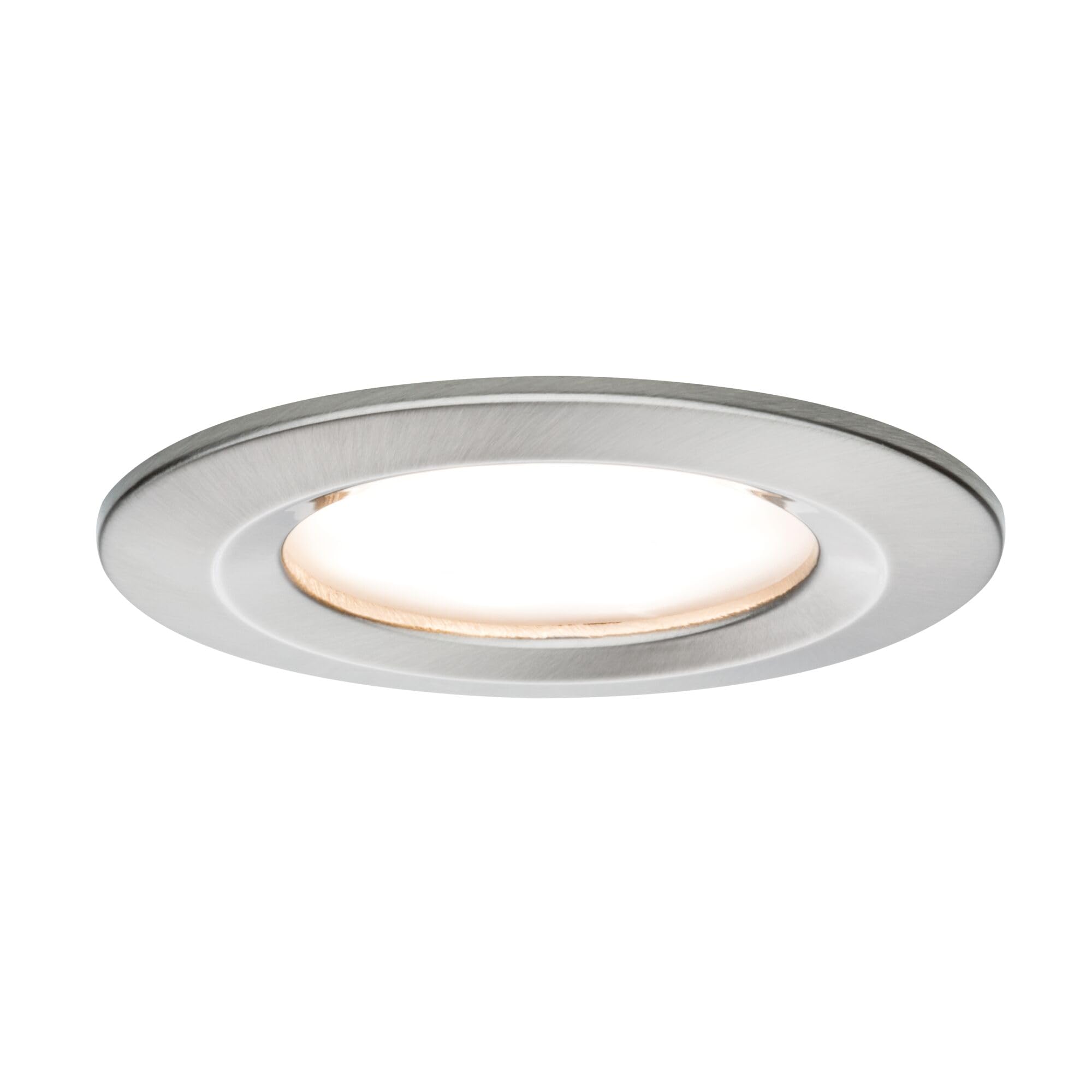 Paulmann Nova Plus Einbauspot 3er rund eisen dimmbar