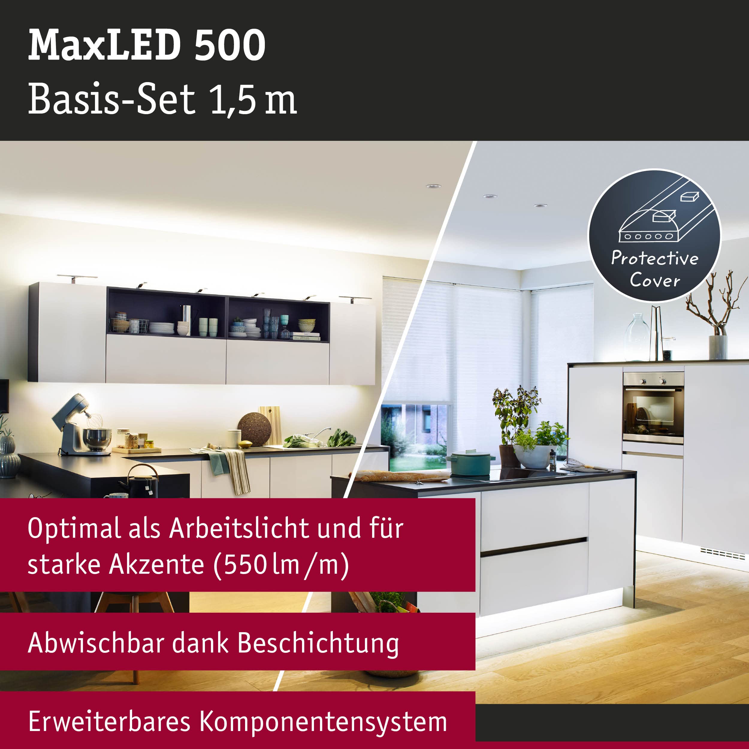 Paulmann MaxLED Tunable White LED-Strip Basisset 1,5m