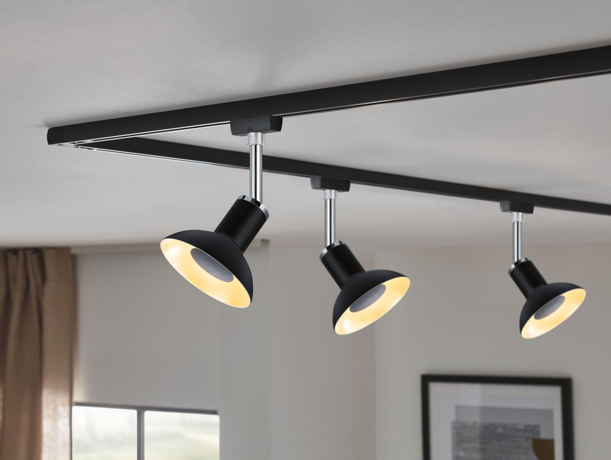 Paulmann URail Pure II Schienenspot schwarz GU10 dimmbar
