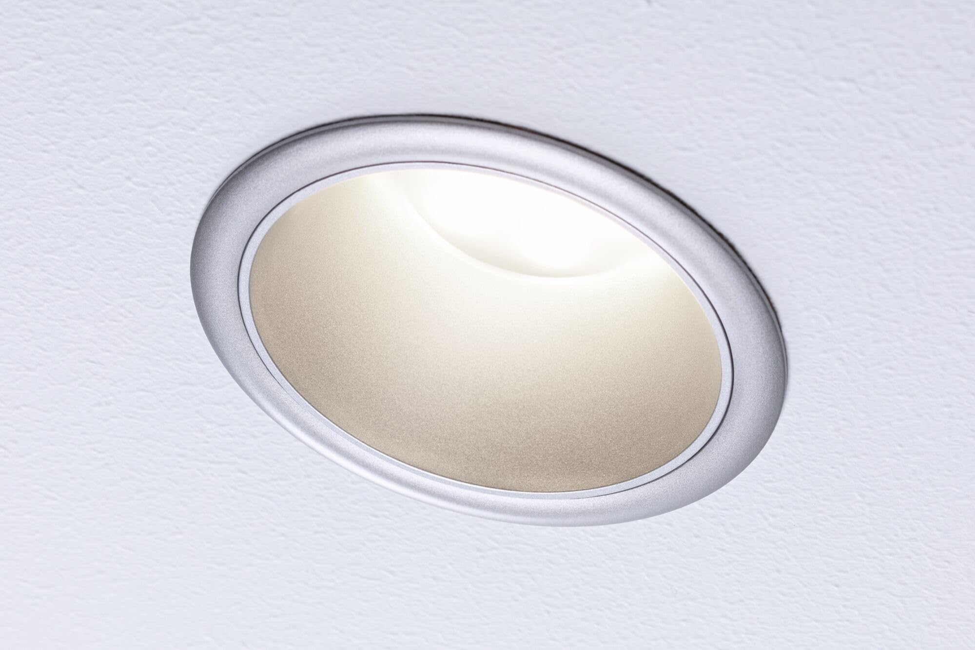 Paulmann Cole 98202 Einbauleuchte silber 1er-Set IP44