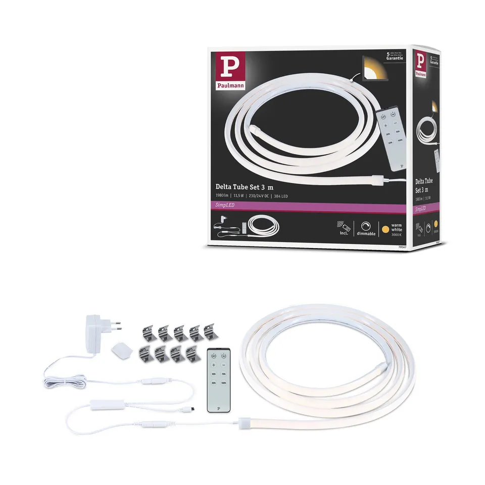 Paulmann SimpLED Delta 79567 LED Strip 3m warmweiß dimmbar