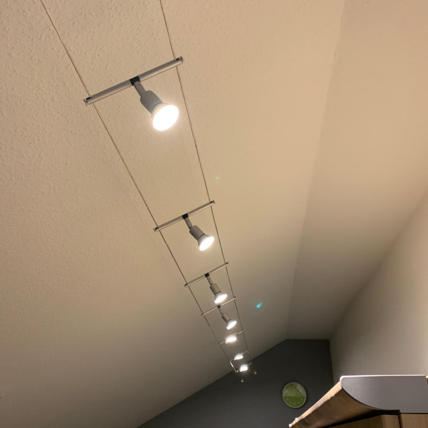 Paulmann 941.08 Seilsystem 5 Spots LED chrom matt