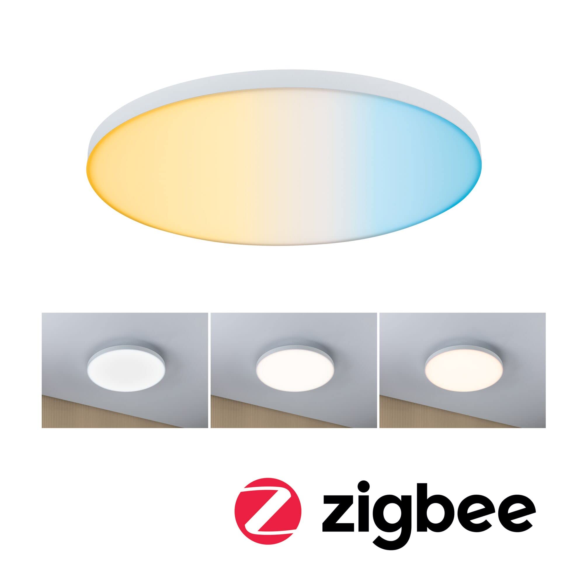 Paulmann Velora LED Panel rund 400mm Zigbee White