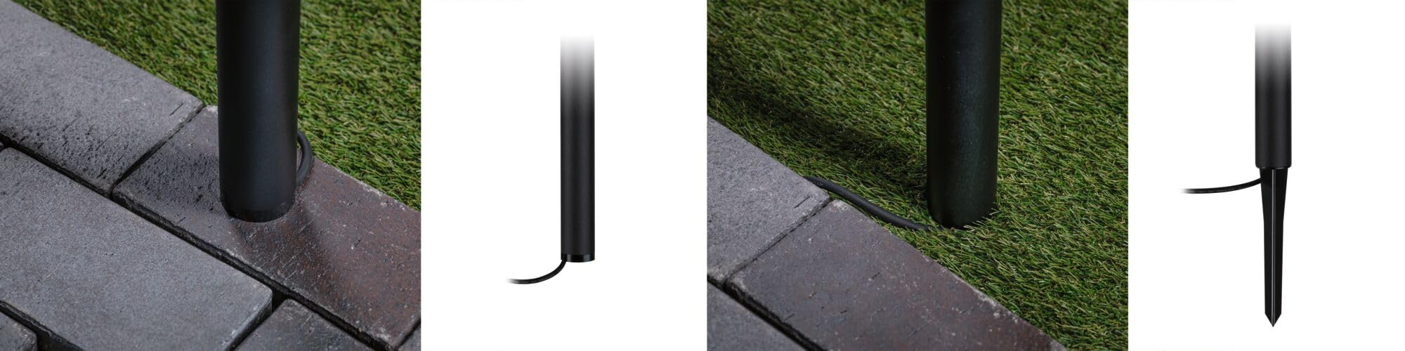Paulmann Flarea 94386 Pollerleuchte 600 mm schwarz warmweiß