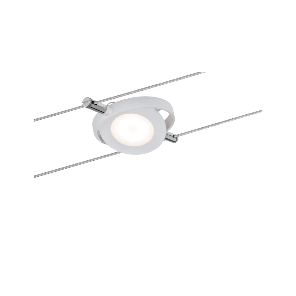 Paulmann 501.11 RoundMac Seilspot 4W Weiß