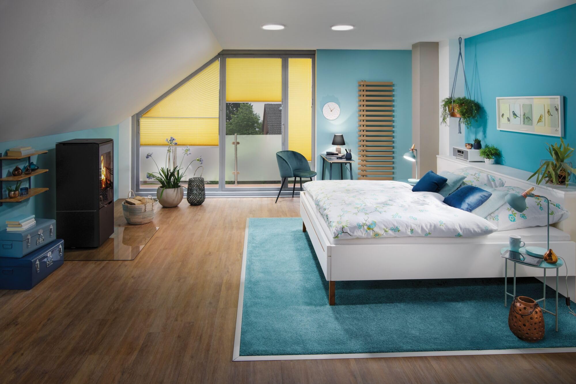 Paulmann Abia 708.99 LED Panel Deckenleuchte Ø300 Weiß