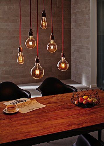 Paulmann 283.86 LED Globe E27 Leuchtmittel Gold warmweiß