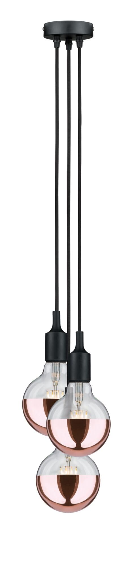 Paulmann 28457 Globe LED-Leuchtmittel E27 Kopfspiegel rosegold