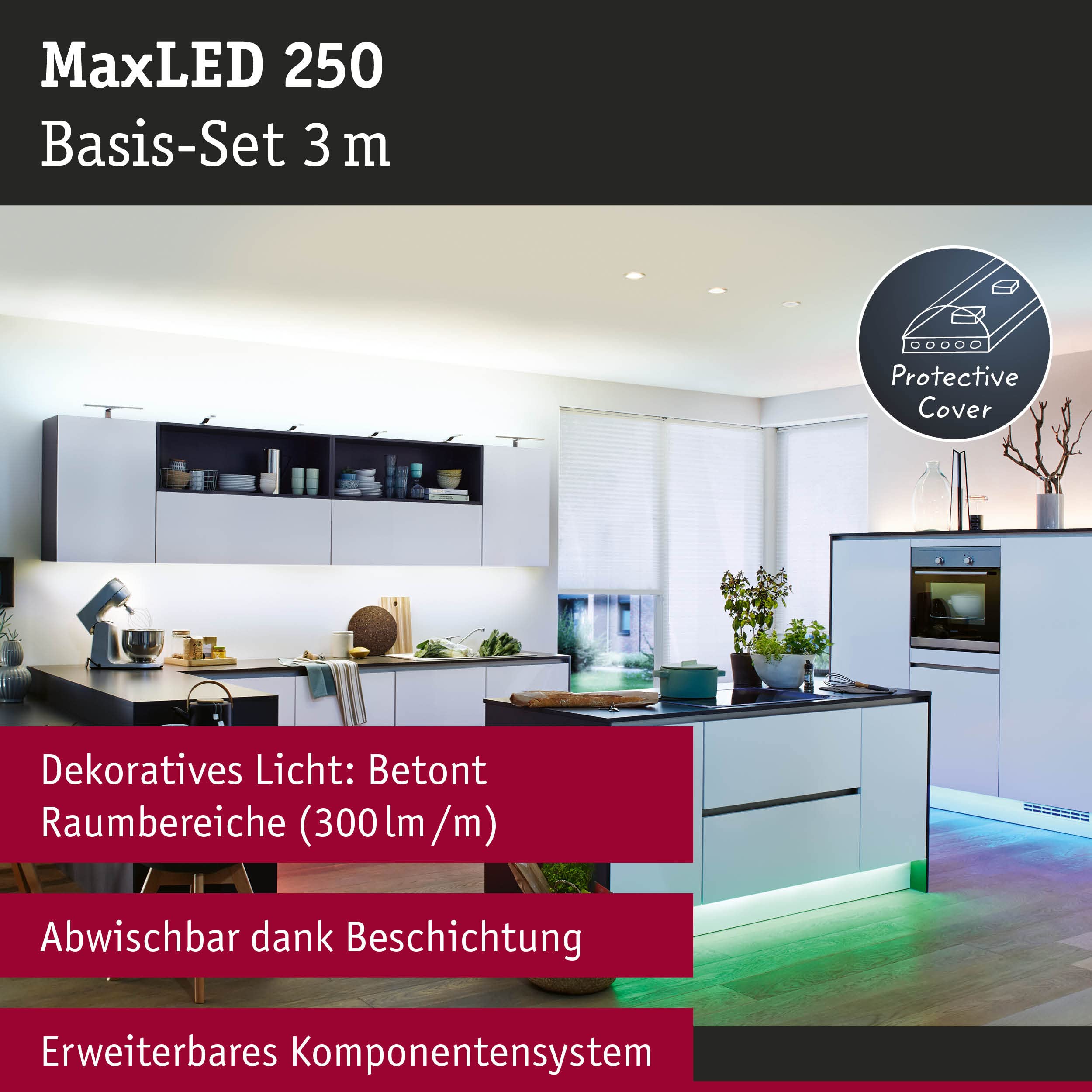 Paulmann MaxLED 78866 Stripe Basisset 3m RGBW Zigbee IP44
