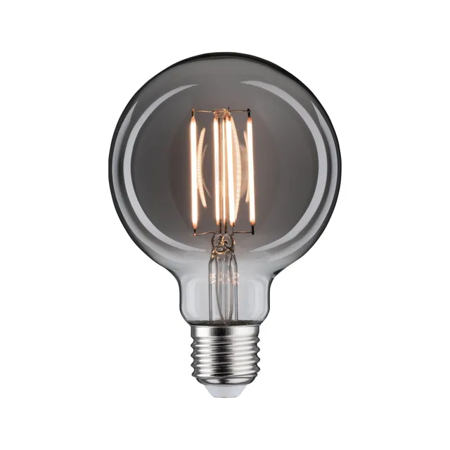 Paulmann 28608 Vintage G95 LED-Lampe E27 Rauchglas 2200K