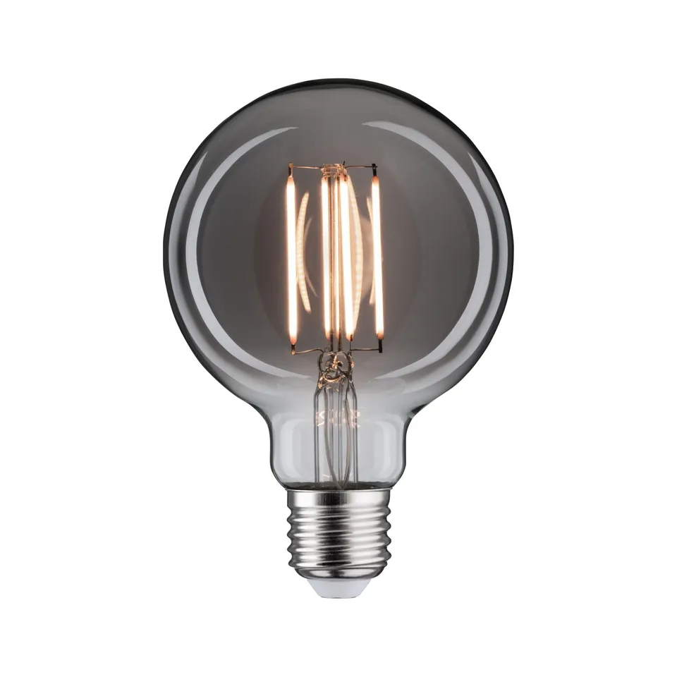 Paulmann 28608 Vintage G95 LED-Lampe E27 Rauchglas 2200K