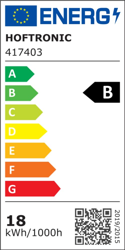 Hoftronic LED-Röhre 120cm T8 G13 18W Warmweiß 3000K