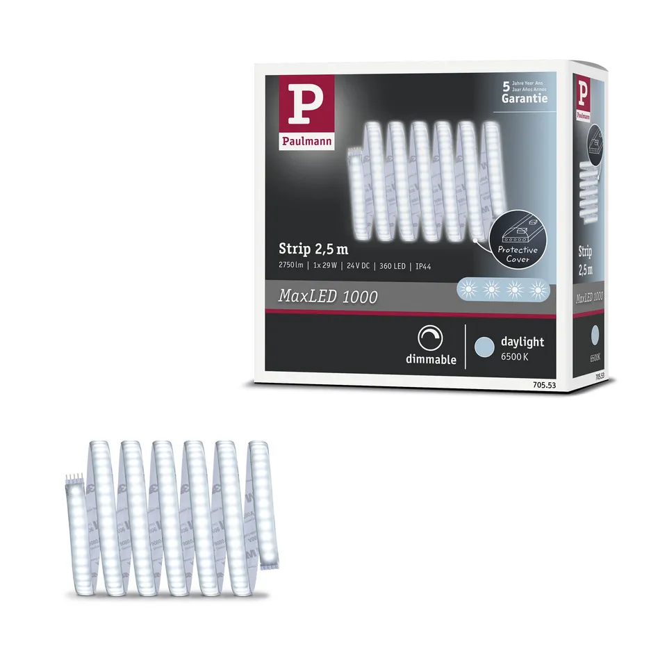 Paulmann MaxLED 1000 Stripe 2,5m Daylight IP44