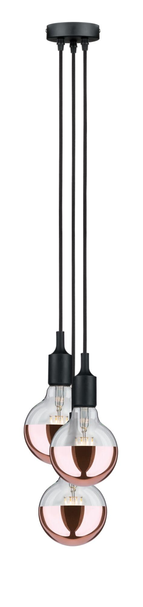 Paulmann 28457 Globe LED-Leuchtmittel E27 Kopfspiegel rosegold