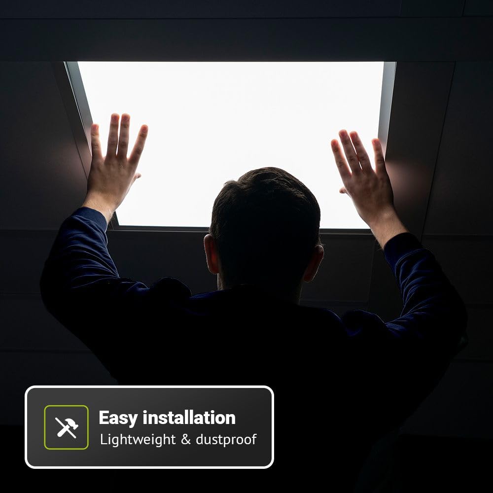 Hoftronic LED Panel 60x60 UGR19 36W 4000K DALI-Treiber