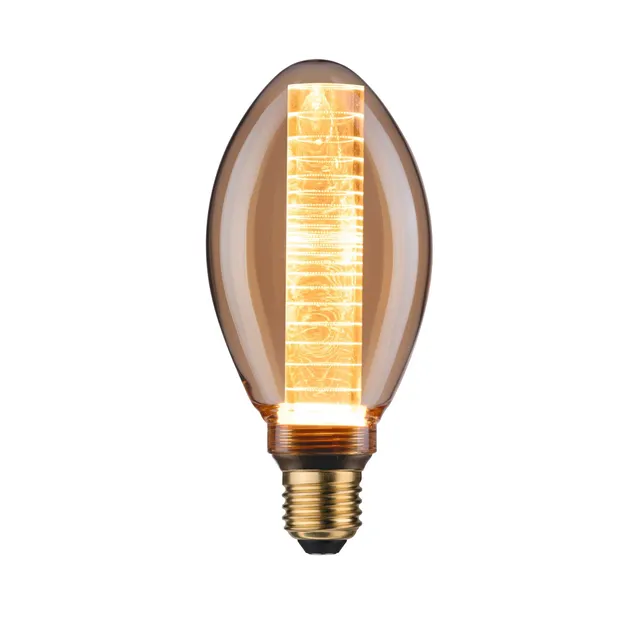 Paulmann 28601 LED-Lampe E27 Kerze Ring Gold 1800K