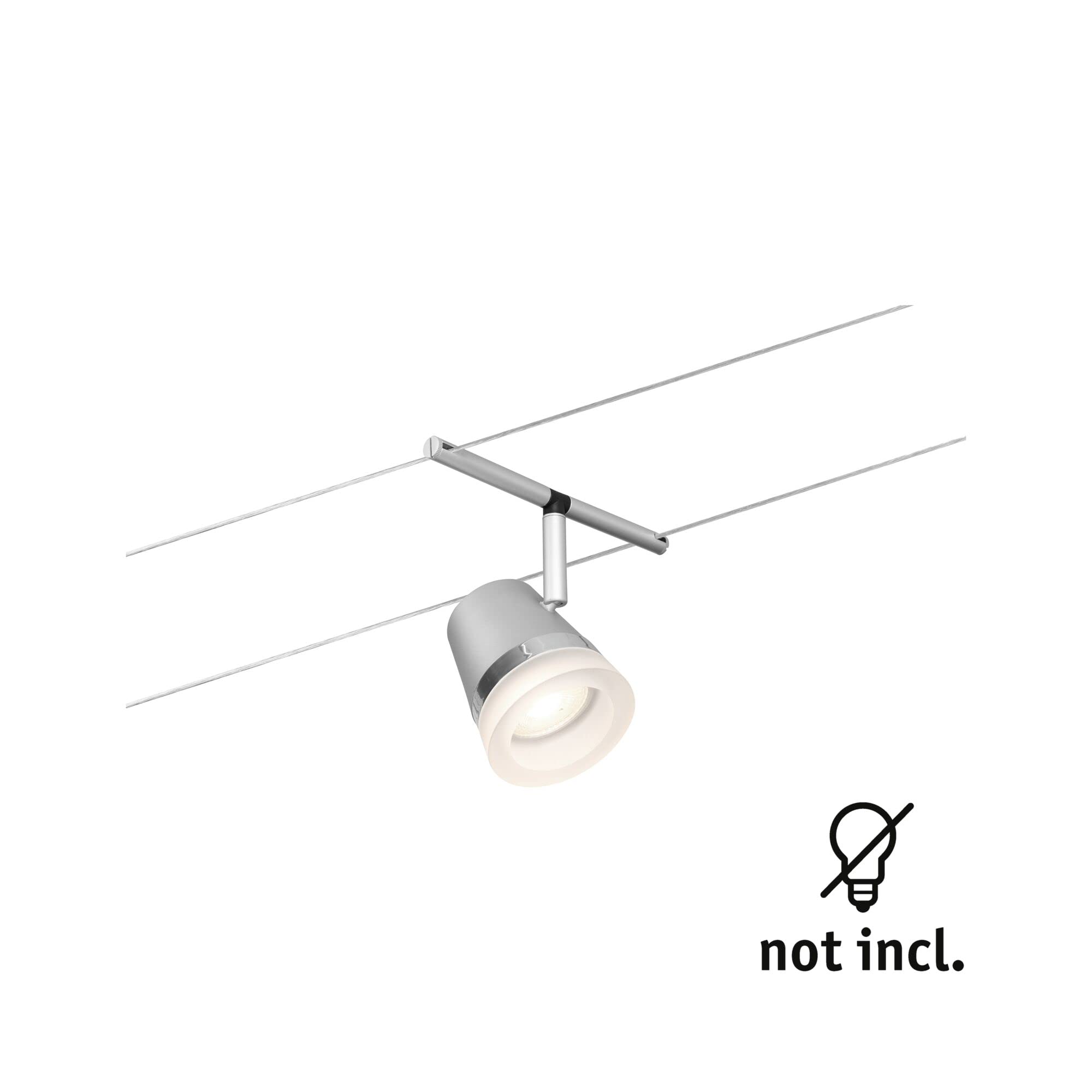 Paulmann CorDuo 94460 Seilspot Cone Chrom GU5,3