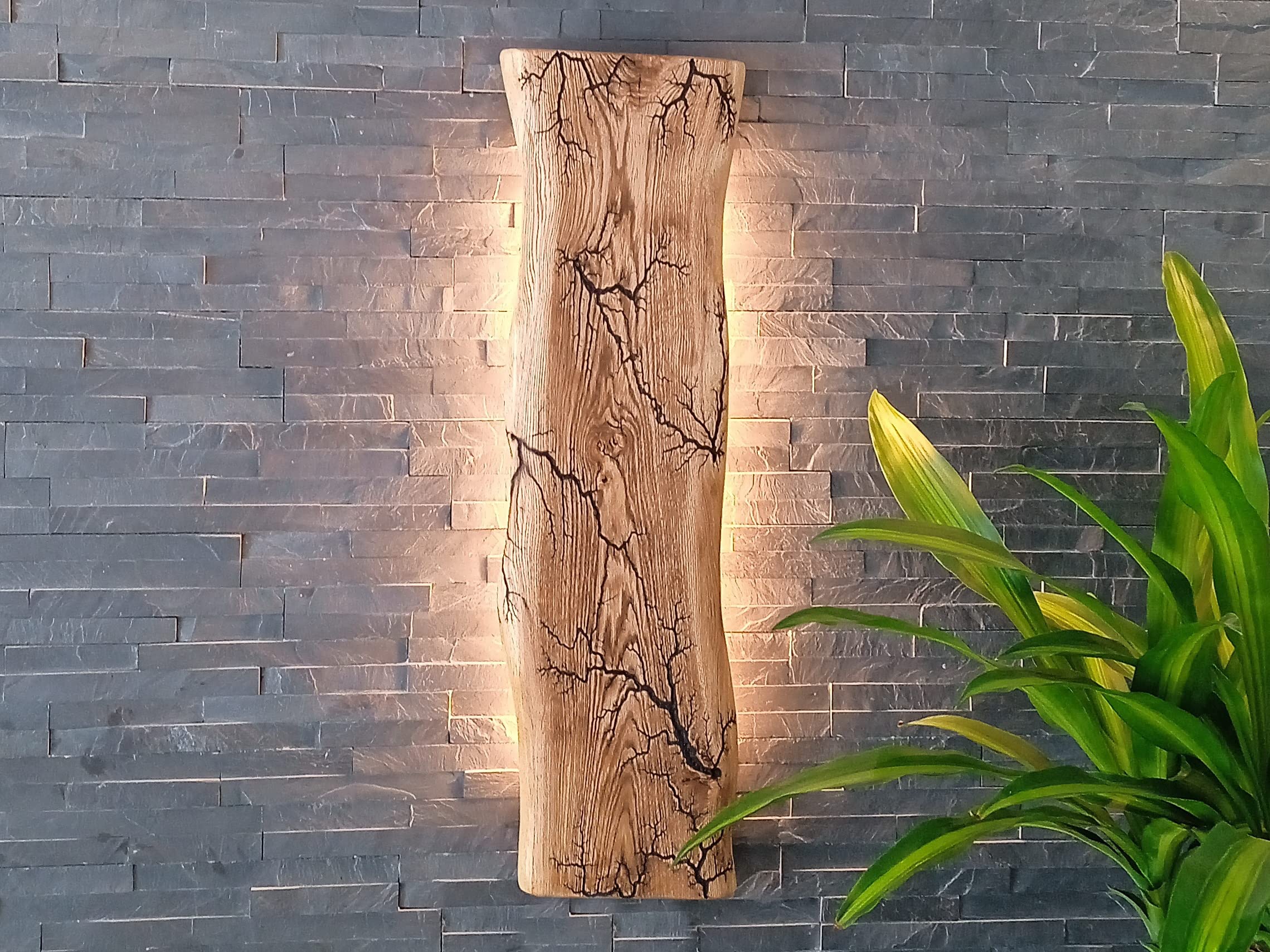 Friesenlicht Bente Wandleuchte 80 cm Eiche
