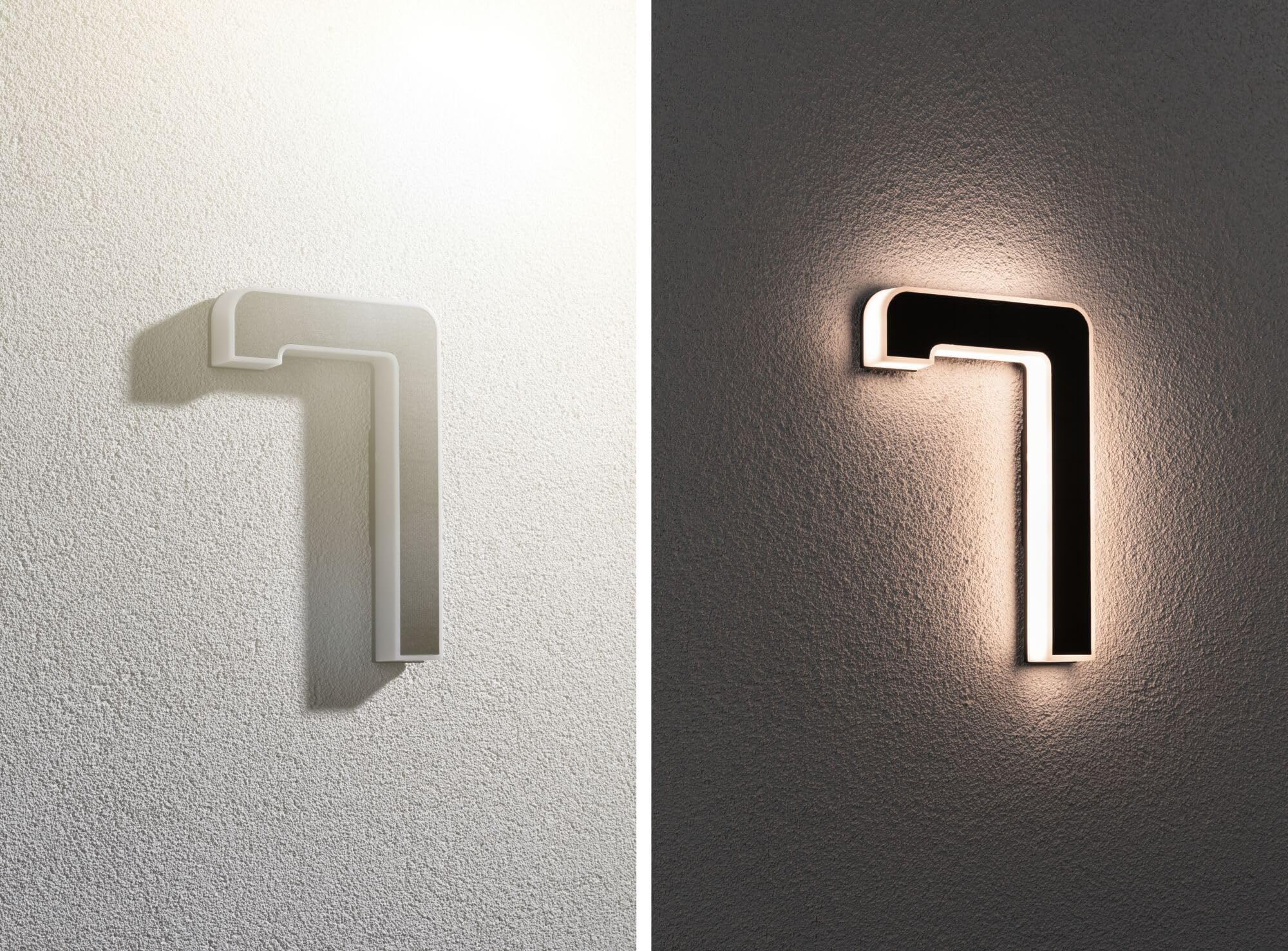 Paulmann Solar 79848 Hausnummer 7 LED warmweiß IP44